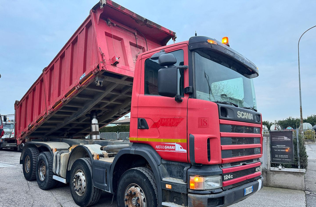 Scania R124/470 Ribaltabile 8X4 - Самосвал камион: снимка 5 Scania R124/470 Ribaltabile 8X4 - Самосвал камион: снимка 5