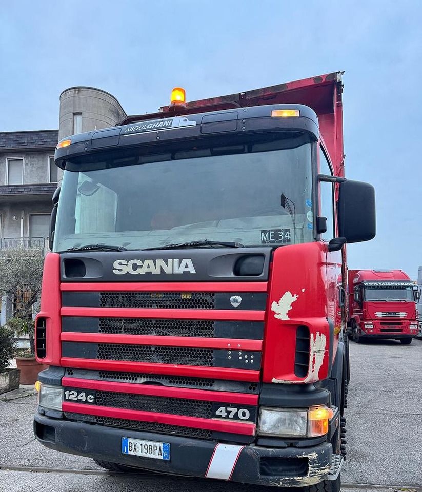 Scania R124/470 Ribaltabile 8X4 - Самосвал камион: снимка 2 Scania R124/470 Ribaltabile 8X4 - Самосвал камион: снимка 2