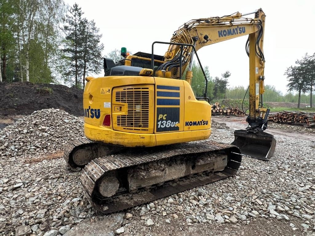 Komatsu PC138US-11 - Верижен багер: снимка 3 Komatsu PC138US-11 - Верижен багер: снимка 3