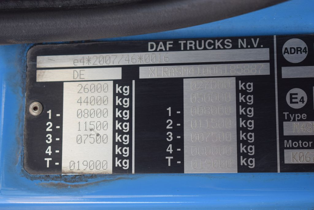 Нови Самосвал камион DAF  CF 450 6x2 Fahrgestell Klima Navi Lift Retarder: снимка 30