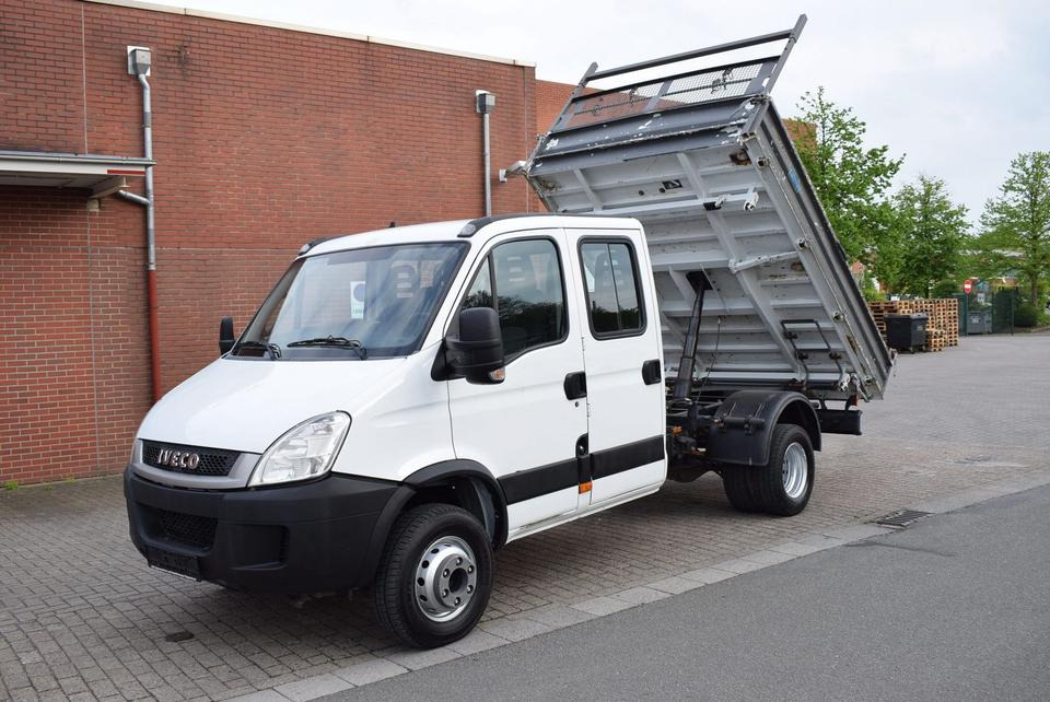 Iveco Daily 70 C17 Meiller Kipper Nutzlast 3100KG - Бус самосвал, Бус с двойна кабина: снимка 1 Iveco Daily 70 C17 Meiller Kipper Nutzlast 3100KG - Бус самосвал, Бус с двойна кабина: снимка 1