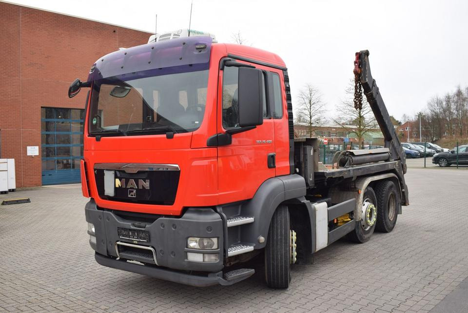 MAN TGS 26.400 6x2 Meiller Vorlaufachse Dachklima - Мултилифт за контейнери камион: снимка 1 MAN TGS 26.400 6x2 Meiller Vorlaufachse Dachklima - Мултилифт за контейнери камион: снимка 1