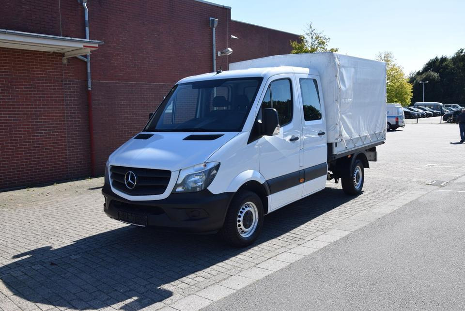Mercedes-Benz Sprinter 314 CDI Pri Plane Doka 7-Sitze Klima - Брезентов бус, Бус с двойна кабина: снимка 2 Mercedes-Benz Sprinter 314 CDI Pri Plane Doka 7-Sitze Klima - Брезентов бус, Бус с двойна кабина: снимка 2