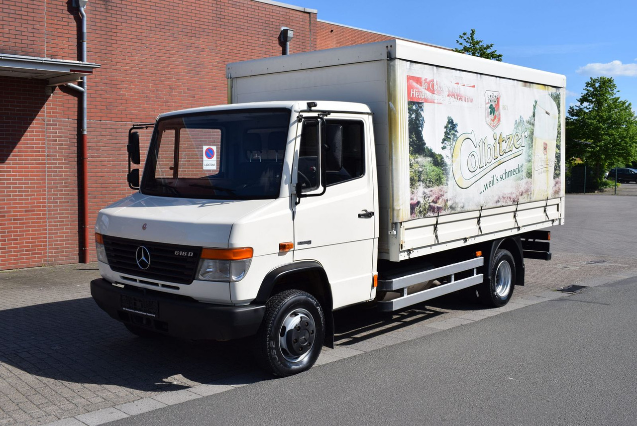 Mercedes-Benz Vario Vario 616 D GetränkeNutzlast 2450KG - Брезентов бус: снимка 2 Mercedes-Benz Vario Vario 616 D GetränkeNutzlast 2450KG - Брезентов бус: снимка 2