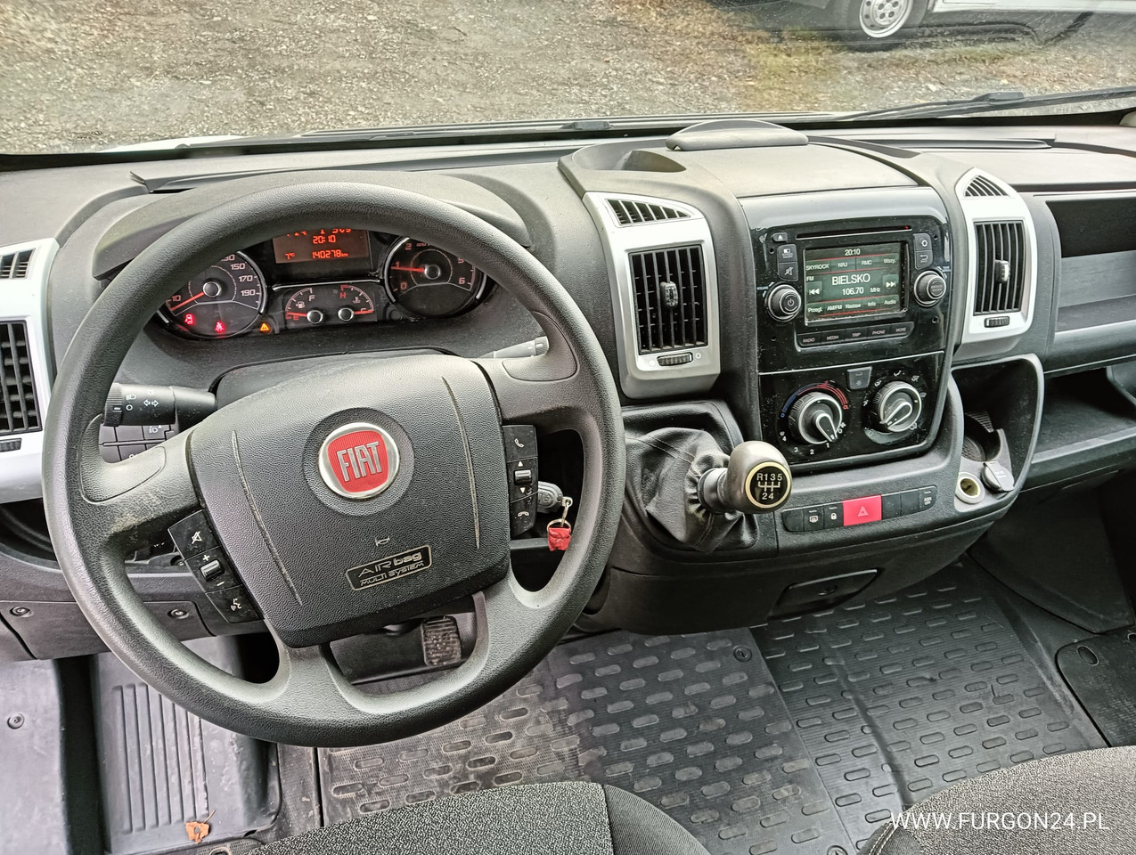 Interior photo 2: Малък ван FIAT DUCATO FURGON BLASZAK L2H2 NR 787