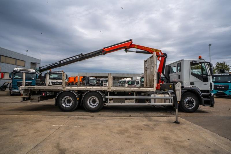 Iveco STRALIS 360 +PK 18002/3xExt. - Бордови камион, Камион с кран: снимка 3 Iveco STRALIS 360 +PK 18002/3xExt. - Бордови камион, Камион с кран: снимка 3