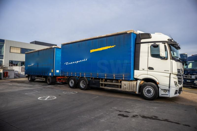 Mercedes ACTROS 2548 BL - Камион с брезент: снимка 2 Mercedes ACTROS 2548 BL - Камион с брезент: снимка 2