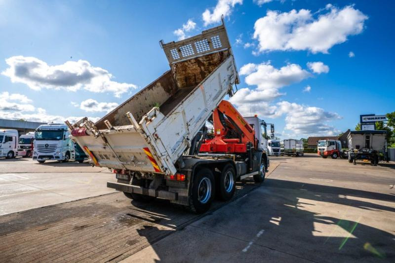 Mercedes AXOR 2633+BIBENNE+PALFINGER 18T/m /3XHydr. - Самосвал камион, Камион с кран: снимка 4 Mercedes AXOR 2633+BIBENNE+PALFINGER 18T/m /3XHydr. - Самосвал камион, Камион с кран: снимка 4