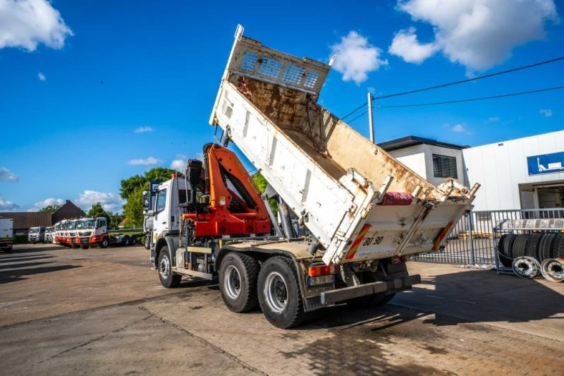 Mercedes AXOR 2633+BIBENNE+PALFINGER 18T/m /3XHydr. - Самосвал камион, Камион с кран: снимка 5 Mercedes AXOR 2633+BIBENNE+PALFINGER 18T/m /3XHydr. - Самосвал камион, Камион с кран: снимка 5