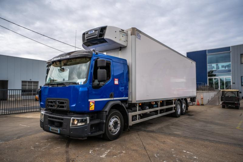 Renault D WIDE 380 DXI+CARRIER SUPRA 1150 Mt + DHOLLANDIA 2T - Рефрижератор камион: снимка 1 Renault D WIDE 380 DXI+CARRIER SUPRA 1150 Mt + DHOLLANDIA 2T - Рефрижератор камион: снимка 1