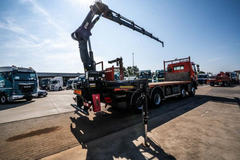 Renault KERAX 430 DXI+ HIAB 16 T/m + 5 EXT - Бордови камион, Камион с кран: снимка 4 Renault KERAX 430 DXI+ HIAB 16 T/m + 5 EXT - Бордови камион, Камион с кран: снимка 4