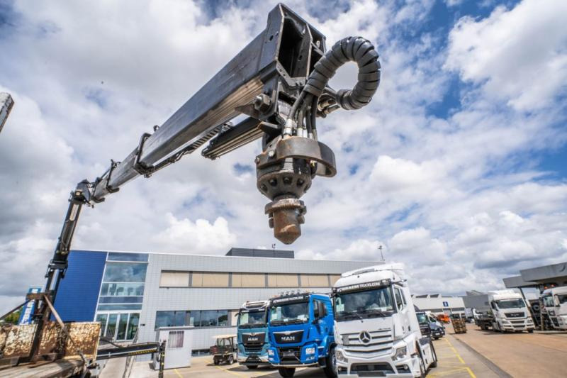 Renault LANDER 340 DXI-6X4+HIAB 14 T/m/3xhydr. - Бордови камион, Камион с кран: снимка 3 Renault LANDER 340 DXI-6X4+HIAB 14 T/m/3xhydr. - Бордови камион, Камион с кран: снимка 3