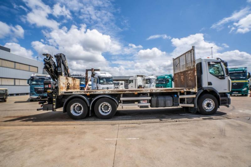 Renault LANDER 340 DXI-6X4+HIAB 14 T/m/3xhydr. - Бордови камион, Камион с кран: снимка 5 Renault LANDER 340 DXI-6X4+HIAB 14 T/m/3xhydr. - Бордови камион, Камион с кран: снимка 5