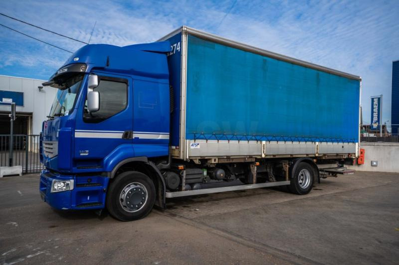 Renault PREMIUM 380 DXI + DHOLLANDIA - Камион с брезент: снимка 1 Renault PREMIUM 380 DXI + DHOLLANDIA - Камион с брезент: снимка 1