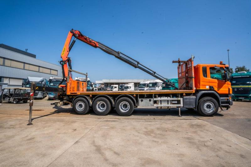 Scania P 410 + PALFINGER PK22002/5 EXT. - Бордови камион, Камион с кран: снимка 3 Scania P 410 + PALFINGER PK22002/5 EXT. - Бордови камион, Камион с кран: снимка 3