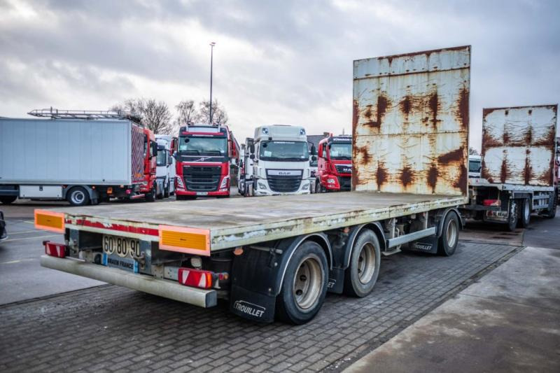 Trouillet PLATEAU + 3 ASSEN DOLLY - Бордово ремарке/ Платформа: снимка 3 Trouillet PLATEAU + 3 ASSEN DOLLY - Бордово ремарке/ Платформа: снимка 3