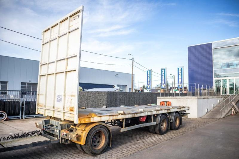 Trouillet PLATEAU + 3 ASSEN DOLLY - Бордово ремарке/ Платформа: снимка 1 Trouillet PLATEAU + 3 ASSEN DOLLY - Бордово ремарке/ Платформа: снимка 1