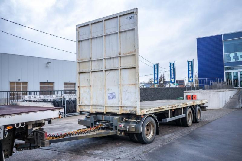 Trouillet PLATEAU + 3 ASSEN DOLLY - Бордово ремарке/ Платформа: снимка 1 Trouillet PLATEAU + 3 ASSEN DOLLY - Бордово ремарке/ Платформа: снимка 1