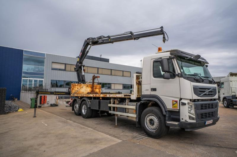 Volvo FM 410 DXI -6X2+HIAB 24 T/m/2x - Бордови камион, Камион с кран: снимка 2 Volvo FM 410 DXI -6X2+HIAB 24 T/m/2x - Бордови камион, Камион с кран: снимка 2