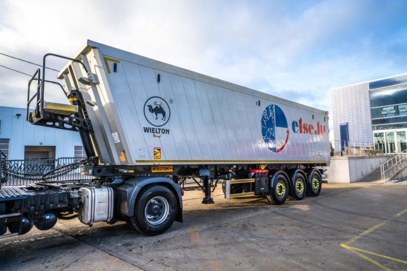 Wielton WIELTON-ALU-52M2(GRAIN/CEREALIERE/GETREIDE) - Самосвал полуремарке: снимка 1 Wielton WIELTON-ALU-52M2(GRAIN/CEREALIERE/GETREIDE) - Самосвал полуремарке: снимка 1