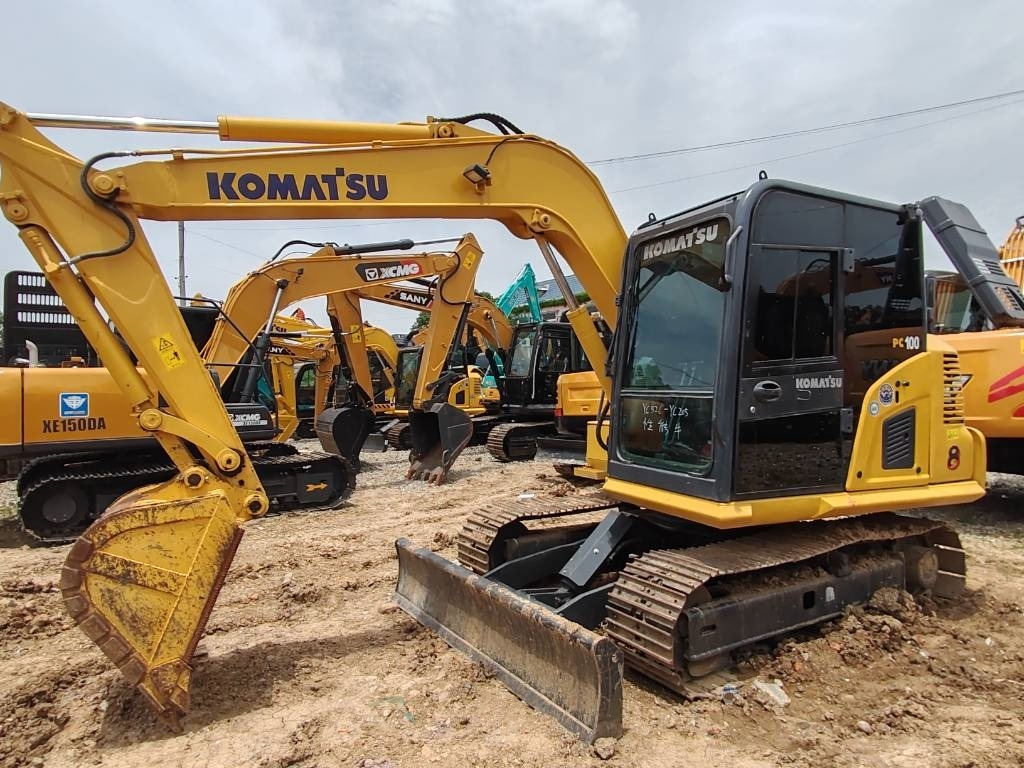Komatsu PC 100 - Верижен багер: снимка 2 Komatsu PC 100 - Верижен багер: снимка 2