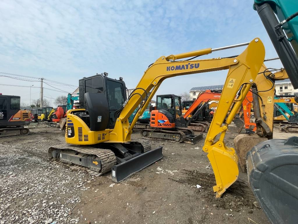 Komatsu PC 55 - Мини багер: снимка 1 Komatsu PC 55 - Мини багер: снимка 1