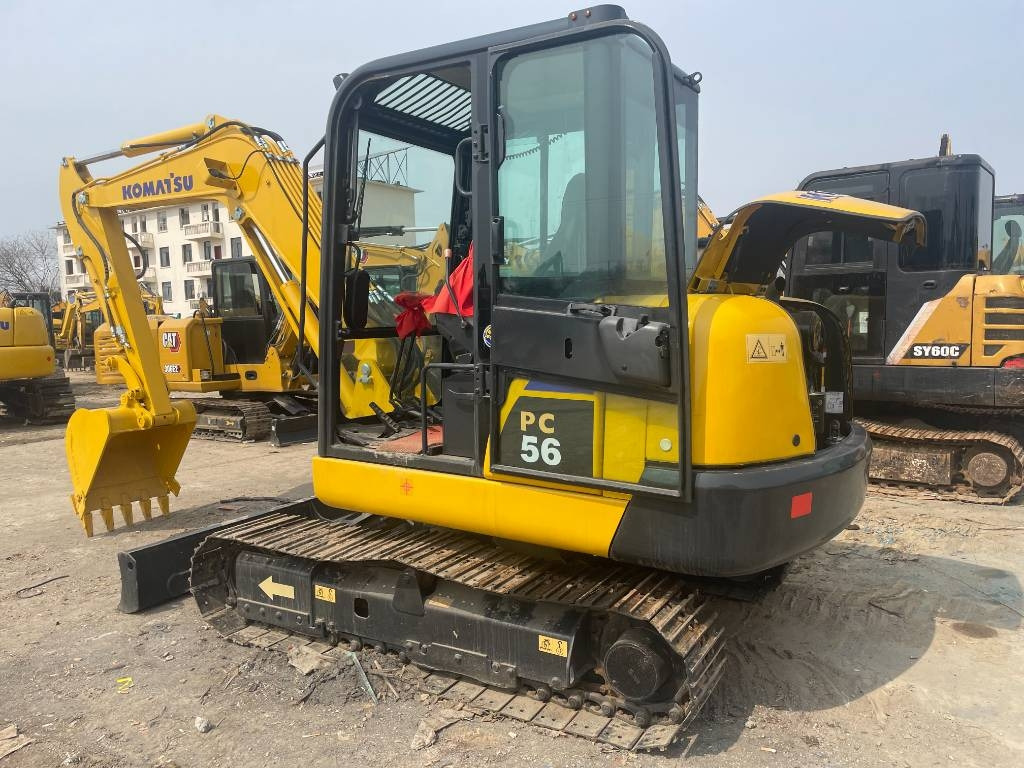 Komatsu PC 56 - Мини багер: снимка 1 Komatsu PC 56 - Мини багер: снимка 1
