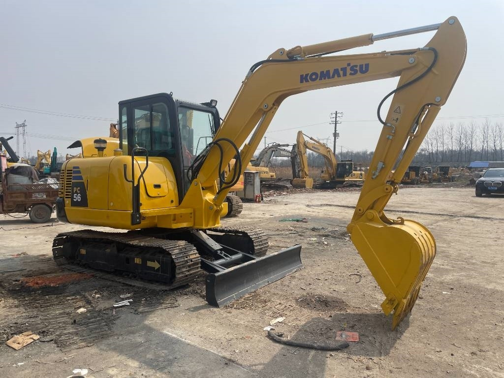 Komatsu PC 56 - Мини багер: снимка 2 Komatsu PC 56 - Мини багер: снимка 2