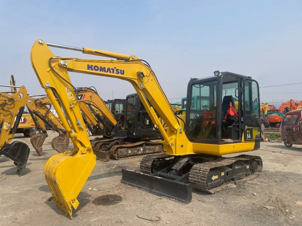 Komatsu PC 56 - Мини багер: снимка 2 Komatsu PC 56 - Мини багер: снимка 2