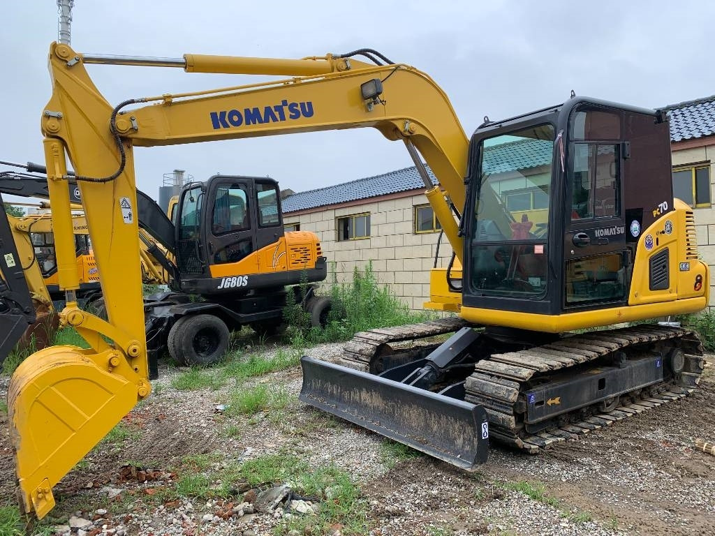 Komatsu PC 70 - Мини багер: снимка 2 Komatsu PC 70 - Мини багер: снимка 2