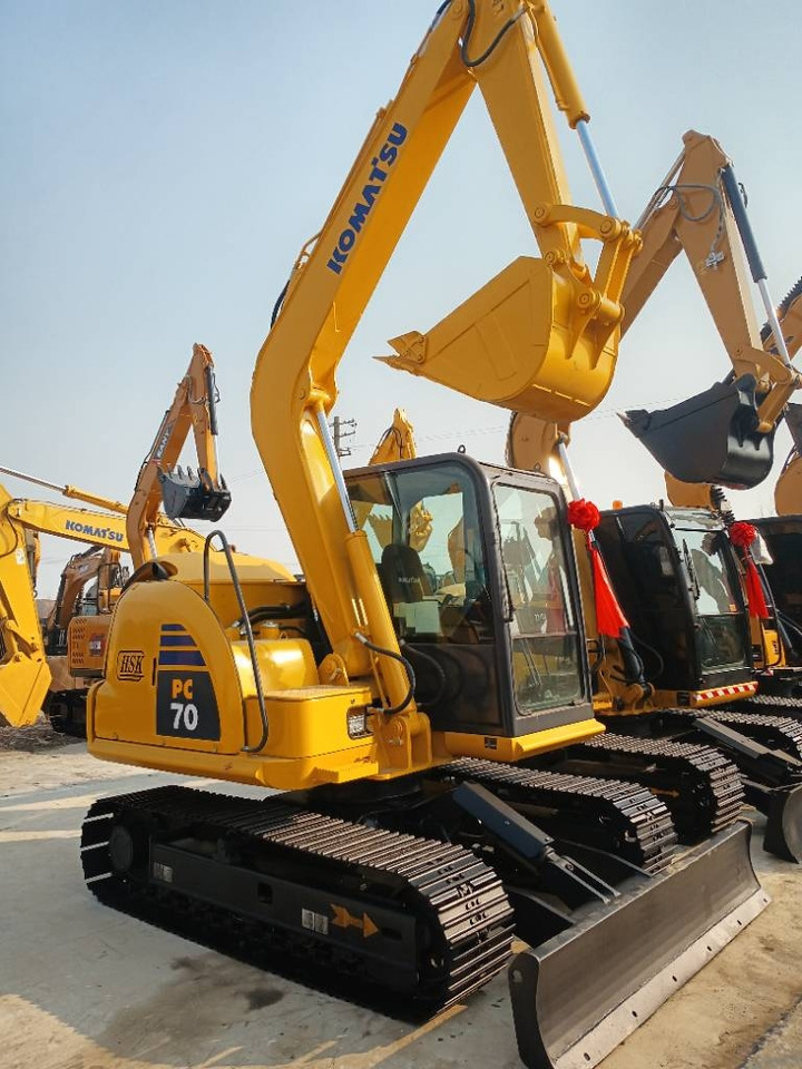 Komatsu PC 70 - Мини багер: снимка 1 Komatsu PC 70 - Мини багер: снимка 1