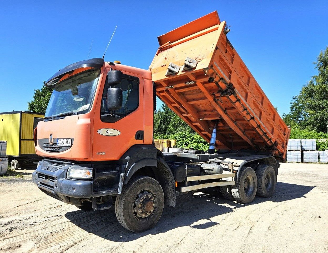 Renault Kerax 450 - Самосвал камион: снимка 1 Renault Kerax 450 - Самосвал камион: снимка 1
