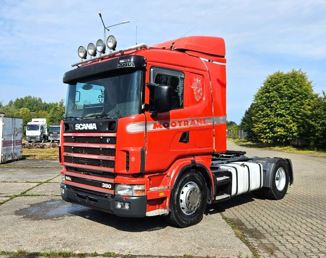 Scania 114L380 PDE, manual gearbox 3+3 - Влекач: снимка 1 Scania 114L380 PDE, manual gearbox 3+3 - Влекач: снимка 1