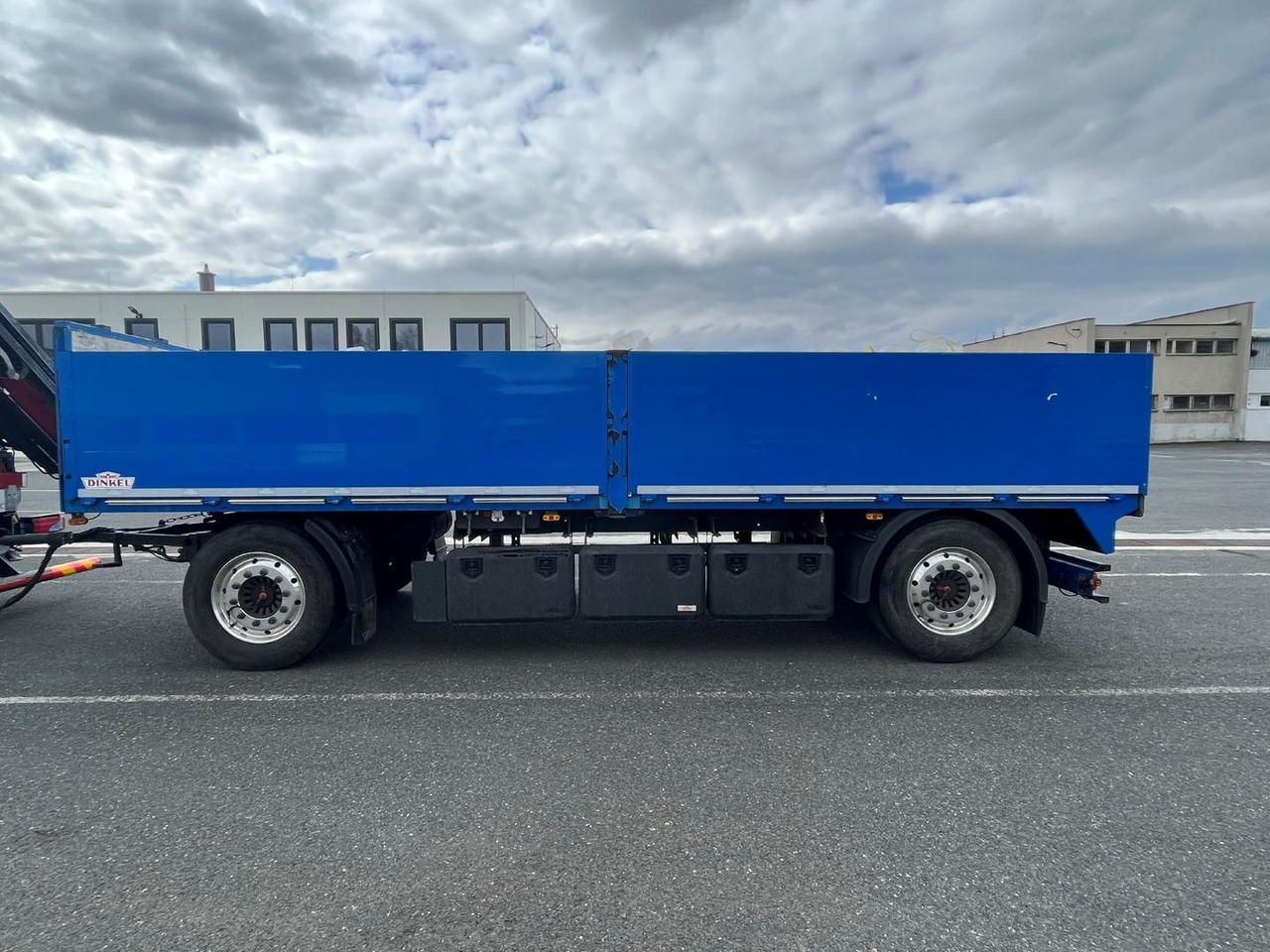 Dinkel DAPP, 18000, Príves valník - Бордово ремарке/ Платформа: снимка 2 Dinkel DAPP, 18000, Príves valník - Бордово ремарке/ Платформа: снимка 2