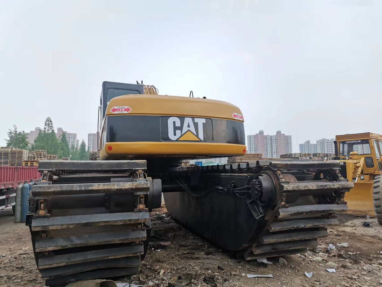 CATERPILLAR 320C Used cat 320 Swamp Buggy Amphibious Excavator - Плаващ багер: снимка 3 CATERPILLAR 320C Used cat 320 Swamp Buggy Amphibious Excavator - Плаващ багер: снимка 3