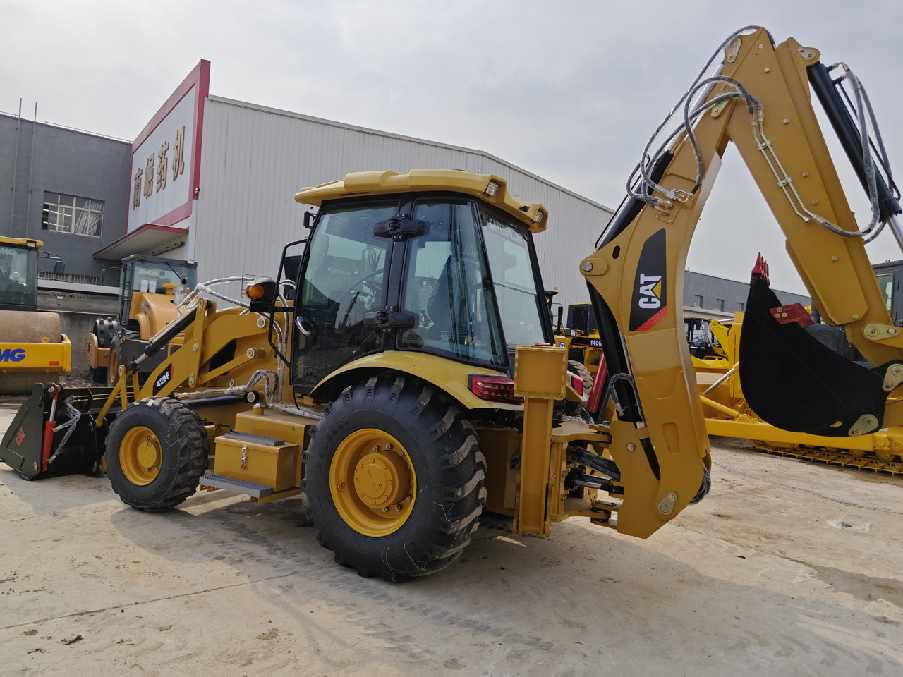 CATERPILLAR 428F backhoe loader - Багер-товарач: снимка 3 CATERPILLAR 428F backhoe loader - Багер-товарач: снимка 3