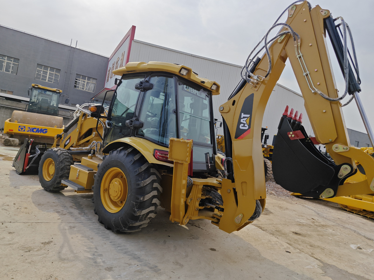 CATERPILLAR 428F backhoe loader - Багер-товарач: снимка 2 CATERPILLAR 428F backhoe loader - Багер-товарач: снимка 2
