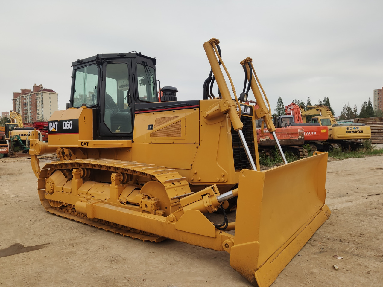 Булдозер CATERPILLAR D6G Used bulldozer: снимка 6
