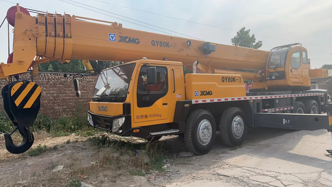 XCMG QY80K used 80ton truck crane - Кран за всякакви терени: снимка 5 XCMG QY80K used 80ton truck crane - Кран за всякакви терени: снимка 5