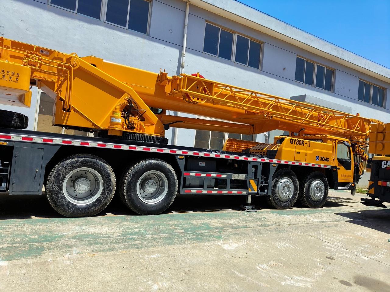 Автокран XCMG QY80K used xcmg truck crane: снимка 6