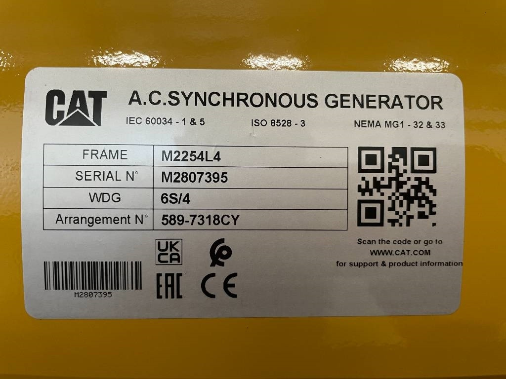 Нови Електрогенератор CAT DE150E0 - 150 kVA Generator - DPX-18016.1: снимка 20