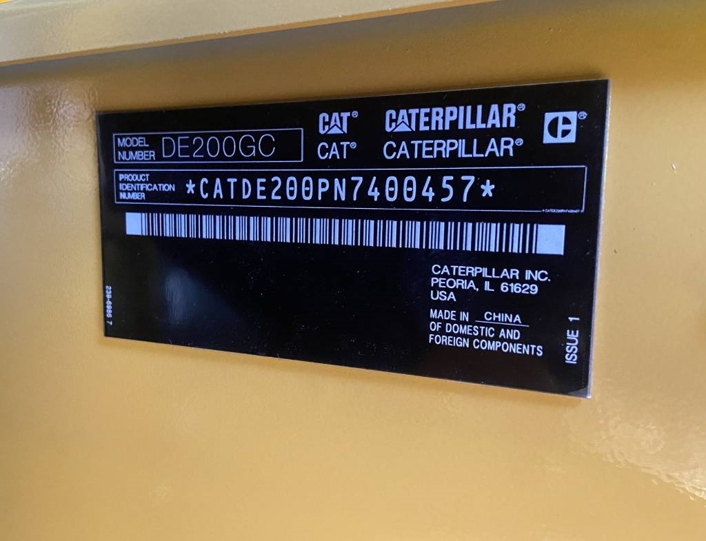 Нови Електрогенератор CAT DE200GC - 200 kVA Stand-by Generator - DPX-18211: снимка 20
