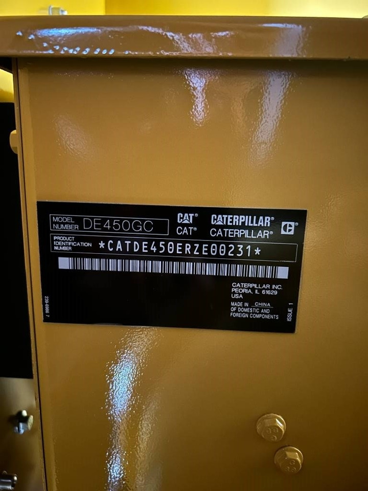Нови Електрогенератор CAT DE450GC - 450 kVA Stand-by Generator - DPX-18219: снимка 23