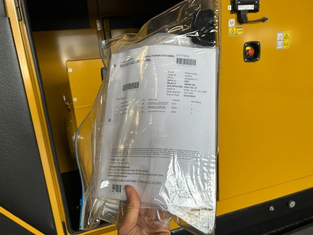Нови Електрогенератор CAT DE450GC - 450 kVA Stand-by Generator - DPX-18219: снимка 24