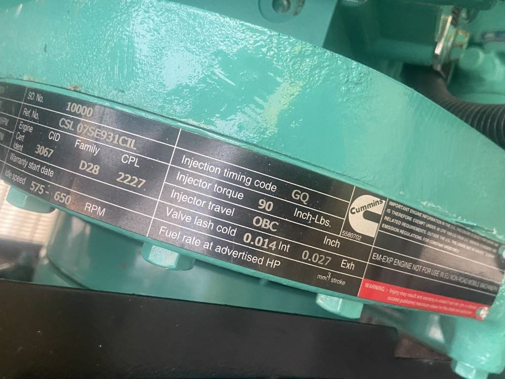 Cummins C1400D5 - 1.400 kVA Generator - DPX-18532-O - Електрогенератор: снимка 5 Cummins C1400D5 - 1.400 kVA Generator - DPX-18532-O - Електрогенератор: снимка 5