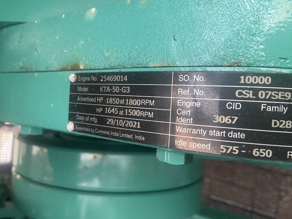 Cummins C1400D5 - 1.400 kVA Generator - DPX-18532-O - Електрогенератор: снимка 4 Cummins C1400D5 - 1.400 kVA Generator - DPX-18532-O - Електрогенератор: снимка 4