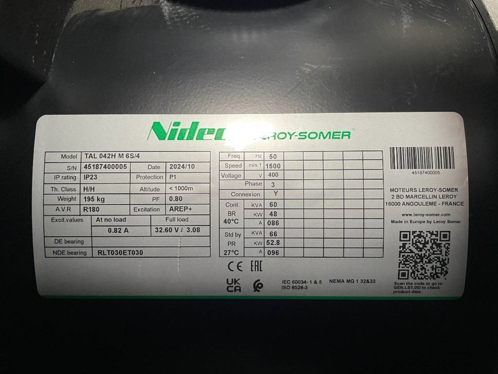 Нови Електрогенератор Deutz TCD2.9L4 - 60 kVA Stage V Generator - DPX-19006.1: снимка 17