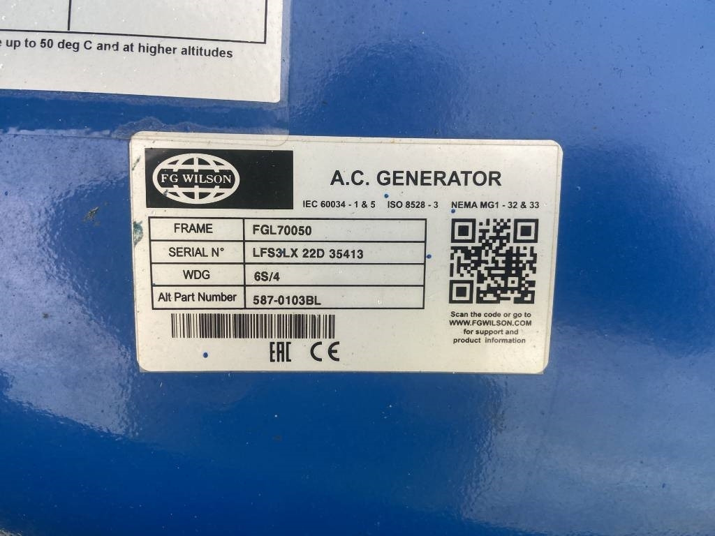 Нови Електрогенератор FG Wilson P1100-E1- 1.100 kVA Open Genset - DPX-16027-O: снимка 13 Нови Електрогенератор FG Wilson P1100-E1- 1.100 kVA Open Genset - DPX-16027-O: снимка 13