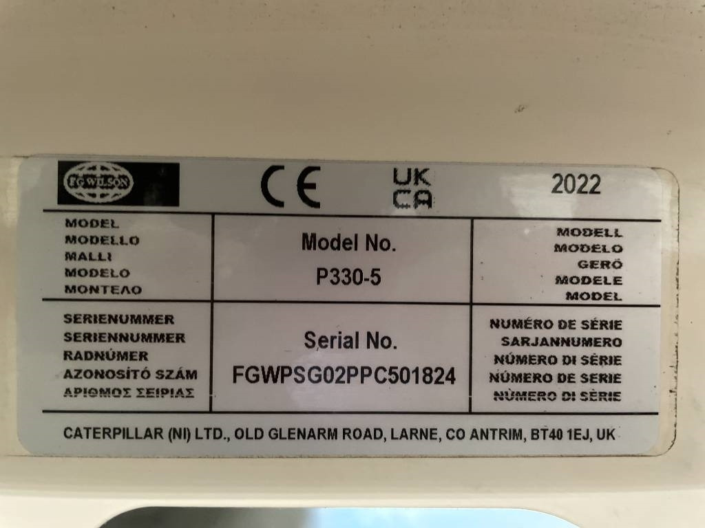 Електрогенератор FG Wilson P330-5 - 330 kVA Surplus Genset - DPX-25087: снимка 23 Електрогенератор FG Wilson P330-5 - 330 kVA Surplus Genset - DPX-25087: снимка 23