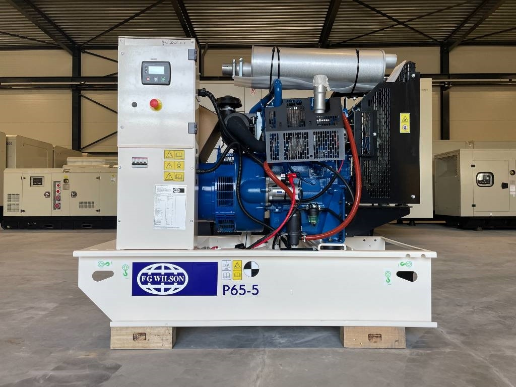 FG Wilson P65-5 - 65 kVA Open Genset - DPX-16006-O - Електрогенератор: снимка 1 FG Wilson P65-5 - 65 kVA Open Genset - DPX-16006-O - Електрогенератор: снимка 1